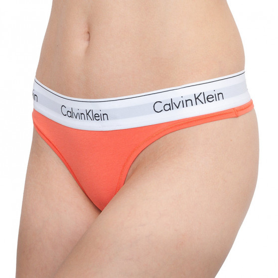 Damen Tangas Calvin Klein orange (F3786E-GPT)