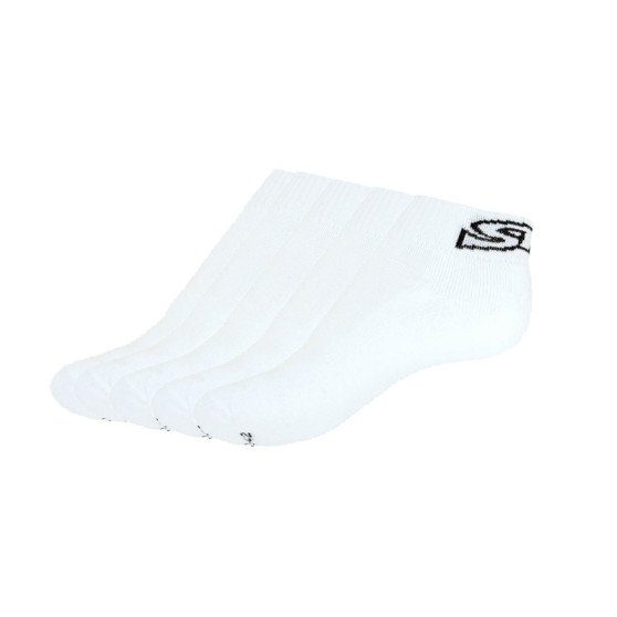 5PACK Socken Styx weiße Söckchen mit schwarzer Aufschrift (H27171717171)
