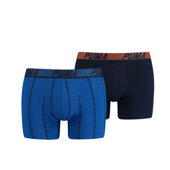 2PACKHerren Klassische Boxershorts Puma blau (601003001 001)