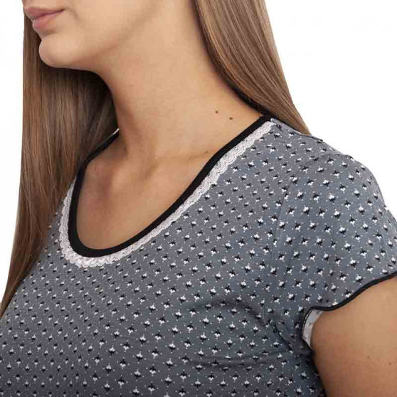 Damen Nachthemd Cocoon Secret grau (COC3070-KG)