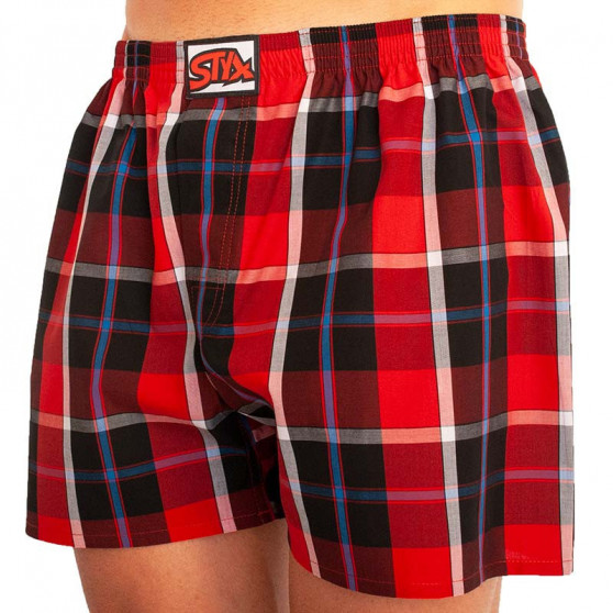 Herren Boxershorts Styx klassischer Gummizug Übergröße mehrfarbig (E823)