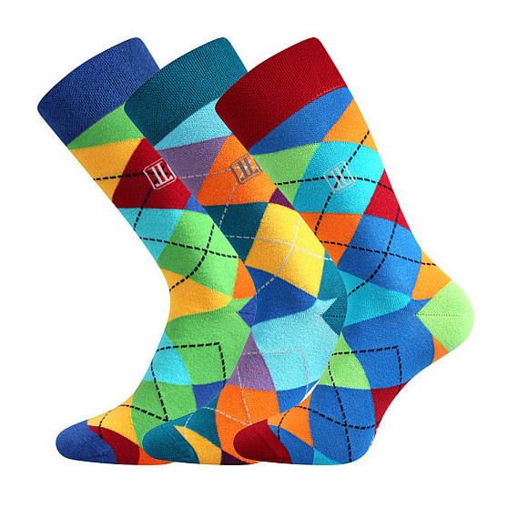 3PACK Socken Lonka mehrfarbig (Dikarus)