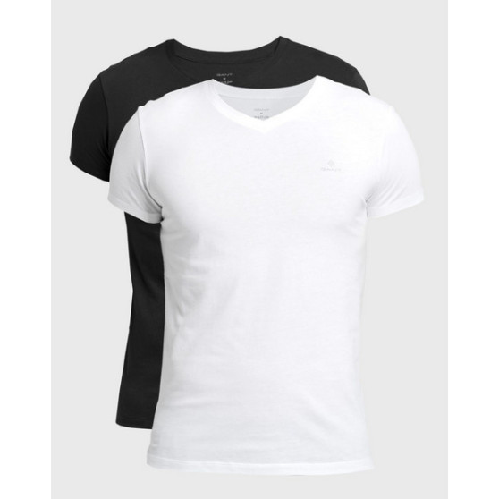2PACK Herren T-Shirt Gant schwarz/weiß (900002118-111)
