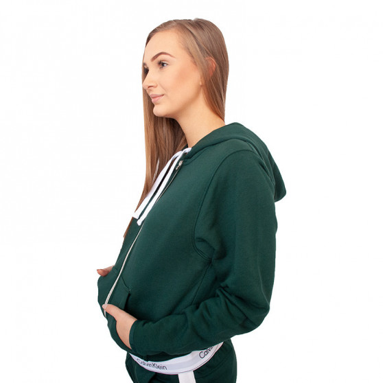 Damen-Sweatshirt Calvin Klein grün (QS5667E-CP2)