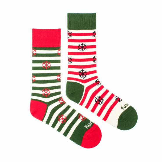 Fröhliche Socken Fusakle Weihnachten im Schnee (--1065)