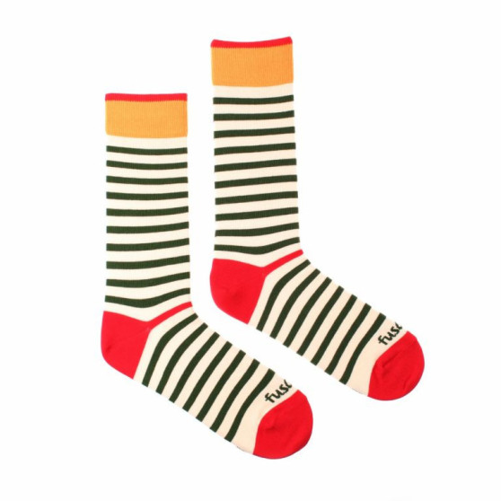 Glückliche Socken Fusakle streifen glücklich (--0813)