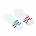 Glückliche Socken Fusakle streifen weiß (--0950)