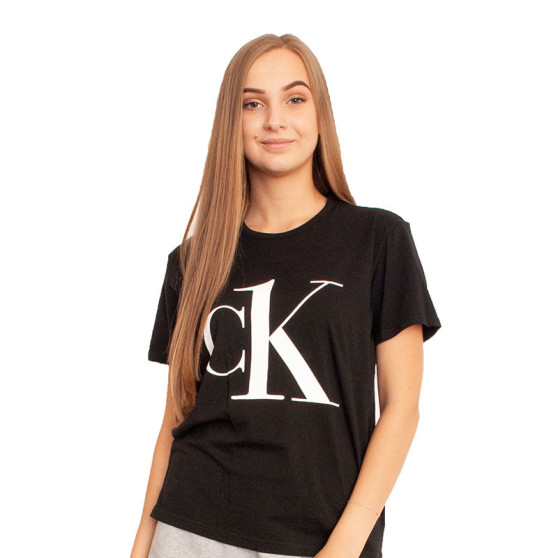 Damen T-Shirt CK ONE schwarz (QS6436E-3WX)