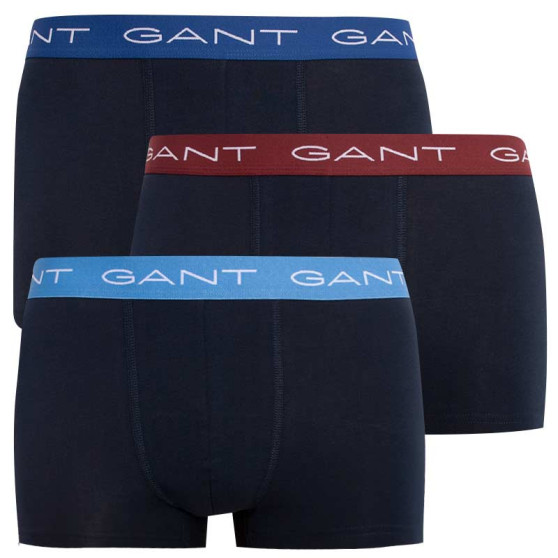 3PACK Herren Klassische Boxershorts Gant dunkelblau (902033603-410)