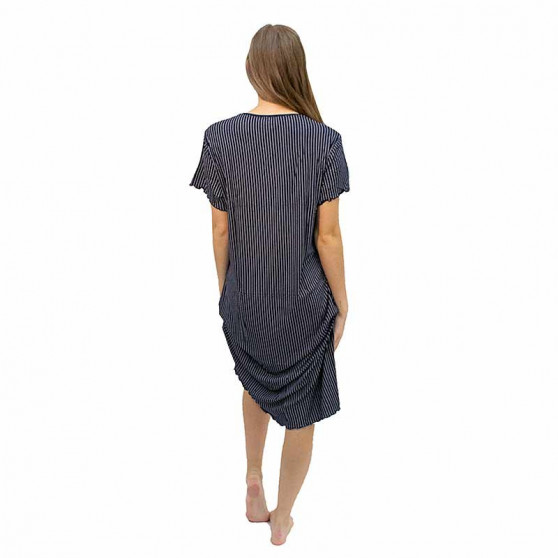 Damen Nachthemd Cocoon Secret Übergröße schwarz (COC4043-KG)