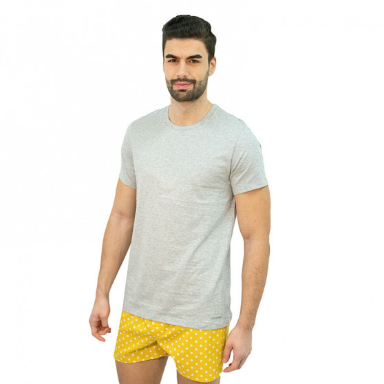 3PACK Herren T-Shirt Calvin Klein mehrfarbig (NB4011E-MP1)