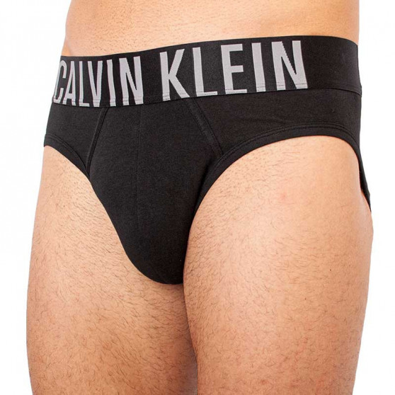 2PACK Herren Slips Calvin Klein schwarz (NB2601A-UB1)
