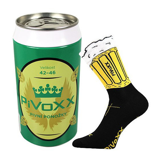 Socken VoXX schwarz (PiVoXX + plechovka)