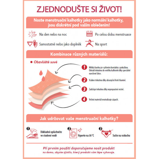 Menstruationshöschen DIM schwarz (D0AYA-0HZ)