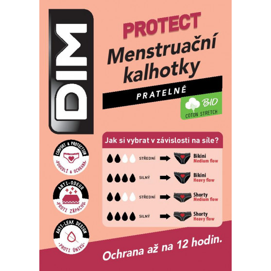 Menstruationshöschen DIM schwarz (D0AY9-0HZ)