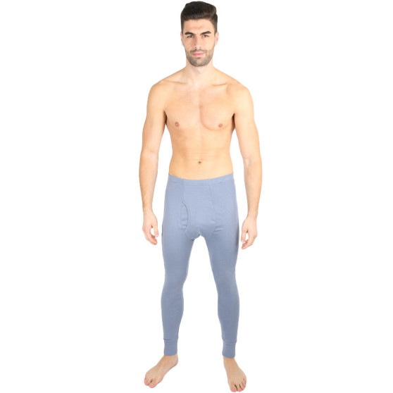 Herren-Unterhosen Gino blau-grau (76001)