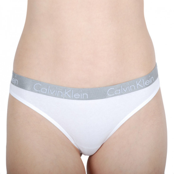 3PACK Damen Tangas Calvin Klein mehrfarbig (QD3560E-M8C)