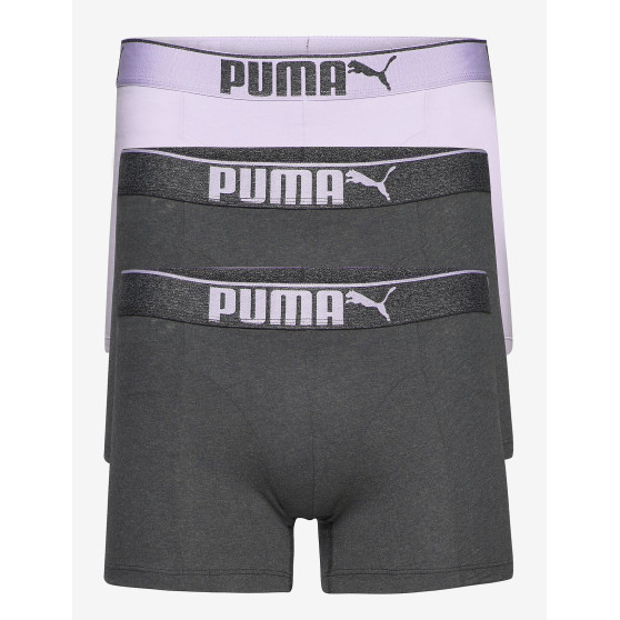 3PACK Herren Klassische Boxershorts Puma mehrfarbig (100000896 005)