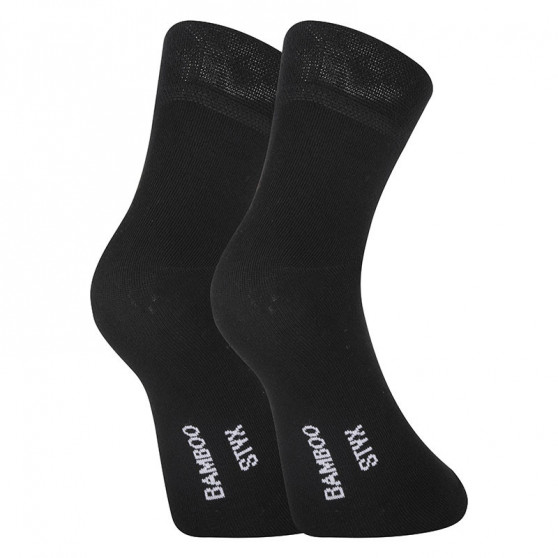 5PACK Sneaker Socken Styx Bambus schwarz (5HBK960)