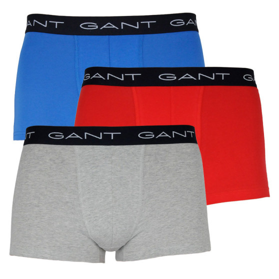 3PACK Herren Klassische Boxershorts Gant mehrfarbig (902123003-620)