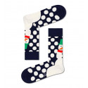 Socken Happy Socks Jumbo Schneemann Socke (JSS01-6500)
