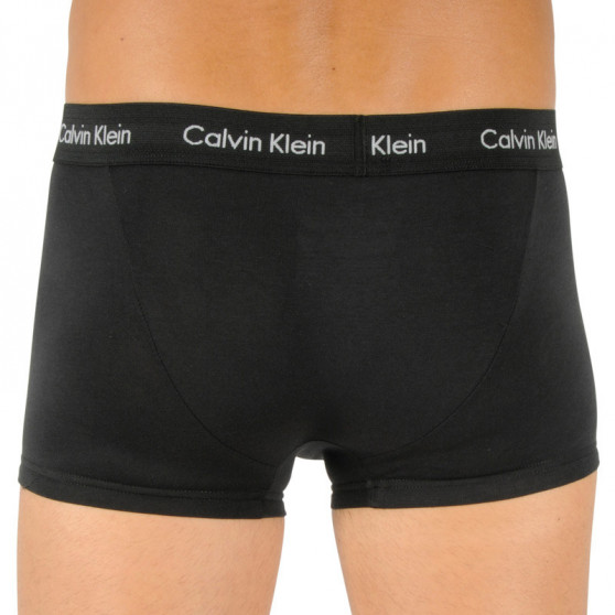 3PACK Herren Klassische Boxershorts Calvin Klein schwarz (U2664G-WHN)