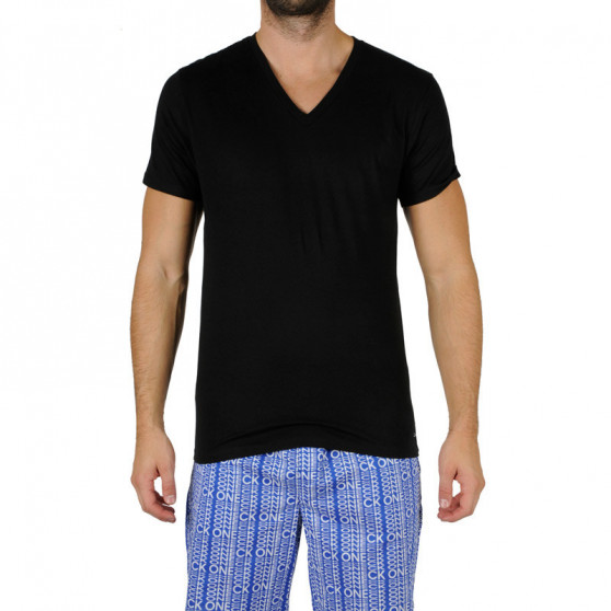 3PACK Herren T-Shirt Calvin Klein schwarz (NB4012A-001)