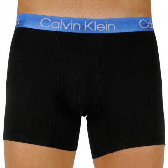3PACK Herren Klassische Boxershorts Calvin Klein schwarz (NB2971A-UW9)