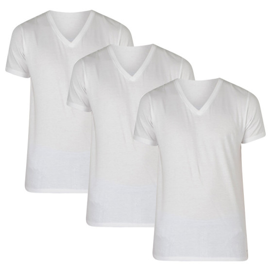 3PACK Herren T-Shirt Calvin Klein weiß (NB4012A-100)