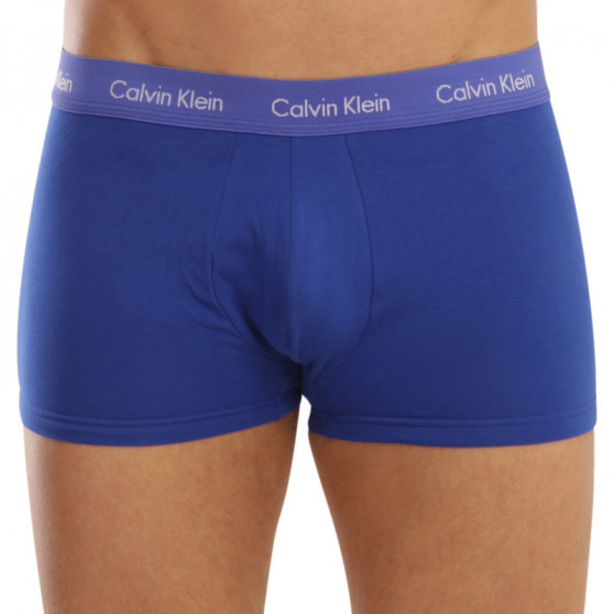 3PACKHerren Klassische Boxershorts Calvin Klein blau (U2664G-WHV)