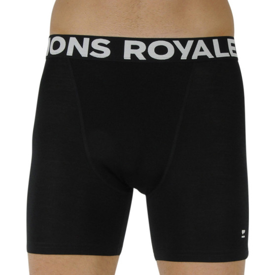 Herren klassische Boxershorts Mons Royale Merinowolle schwarz (100088-1169-001)