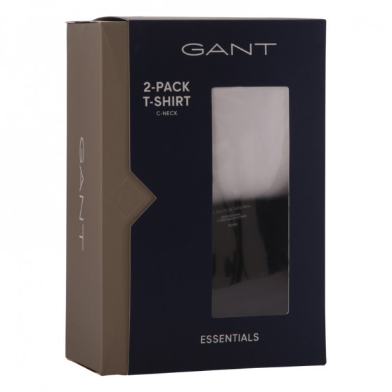 2PACK Herren T-Shirt Gant schwarz/weiß (901002108-111)