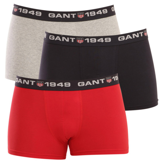 3PACK Herren Klassische Boxershorts Gant mehrfarbig (902133053-620)