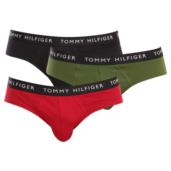 3PACK Herren Slips Tommy Hilfiger mehrfarbig (UM0UM02206 0XI)