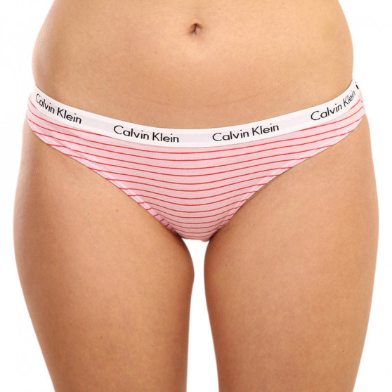 3PACK Damen Slips Calvin Klein Übergröße mehrfarbig (QD3801E-W5A)