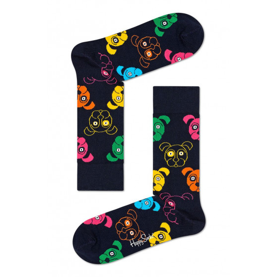 3PACK Socken Happy Socks Gemischter Hund Geschenkbox (XDOG08-0100)
