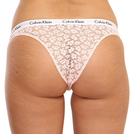 3PACK Brasil-Slips für Damen Calvin Klein mehrfarbig (QD3925E-24X)