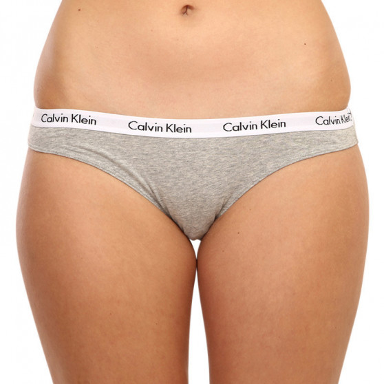3PACK Damen Slips Calvin Klein Übergröße mehrfarbig (QD3801E-13X)