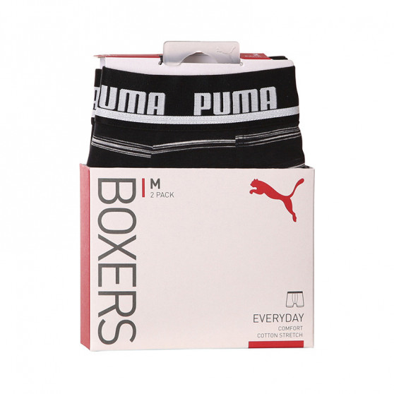 2PACK Herren Klassische Boxershorts Puma schwarz (701210977 001)