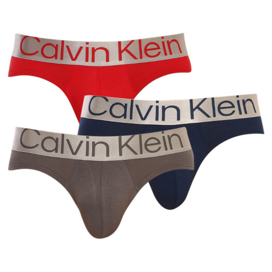 3PACK Herren Slips Calvin Klein mehrfarbig (NB3129A-109)