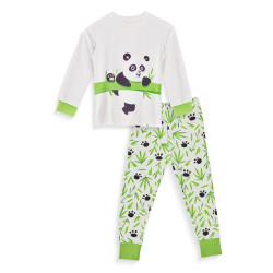 Lustige Pyjamas für Kinder Dedoles Bambus-Panda (D-K-SW-KP-C-C-1443)