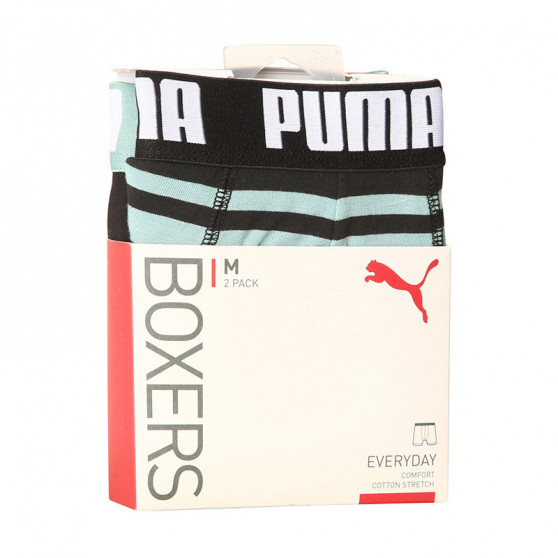2PACK Herren klassische Boxershorts Puma mehrfarbig (601015001 012)