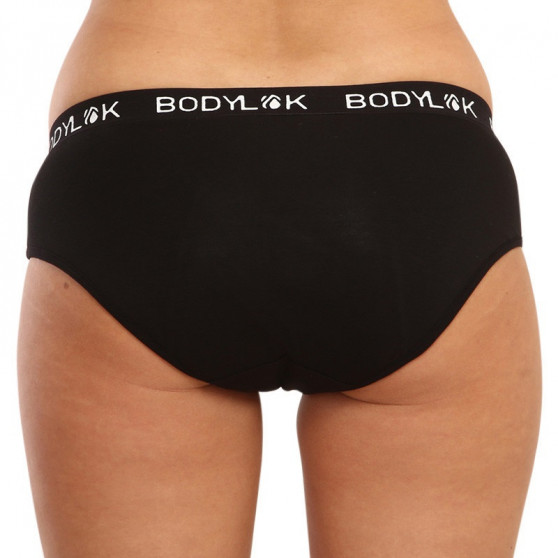Menstruationsslips für Damen Bodylok Bambus schwarz (BD2231)