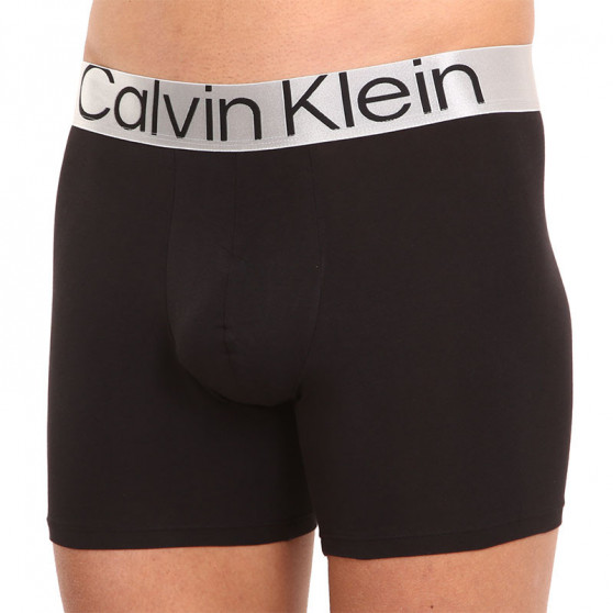 3PACK Herren Klassische Boxershorts Calvin Klein mehrfarbig (NB3131A-13C)
