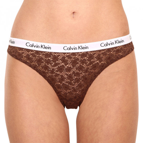 3PACK Damen Slips Calvin Klein mehrfarbig (QD3926E-143)