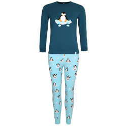 Lustige Pyjamas für Kinder Dedoles Pinguin auf Eis (D-K-SW-KP-C-C-1450)