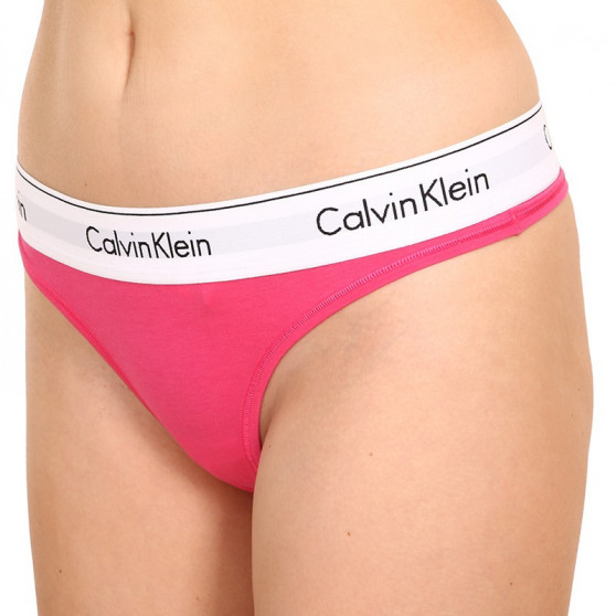 Damen Tangas Calvin Klein rosa (F3786E-VGY)