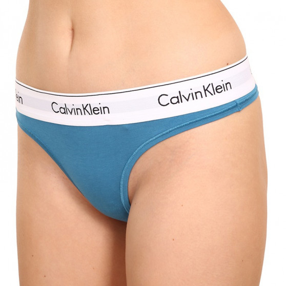 Damen Tangas Calvin Klein blau (F3786E-CX3)
