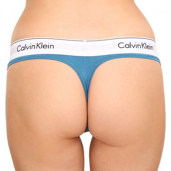 Damen Tangas Calvin Klein blau (F3786E-CX3)