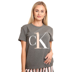Damen T-Shirt CK ONE grau (QS6436E-1XQ)